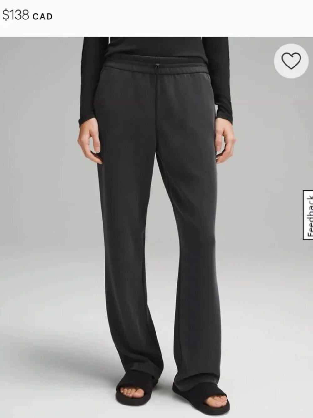 Lululemon Softstreme High Rise Pant